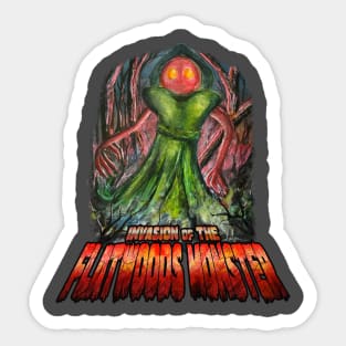 Flatwoods Invasion Sticker